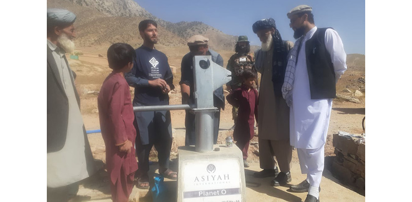 Sauberes Wasser für Qaziabad
