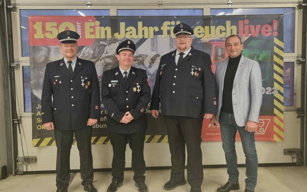 Jahres­haupt­ver­samm­lung der Frei­wil­ligen Feuer­wehr Ober­schleiß­heim am Heilig-Drei­kö­nigstag