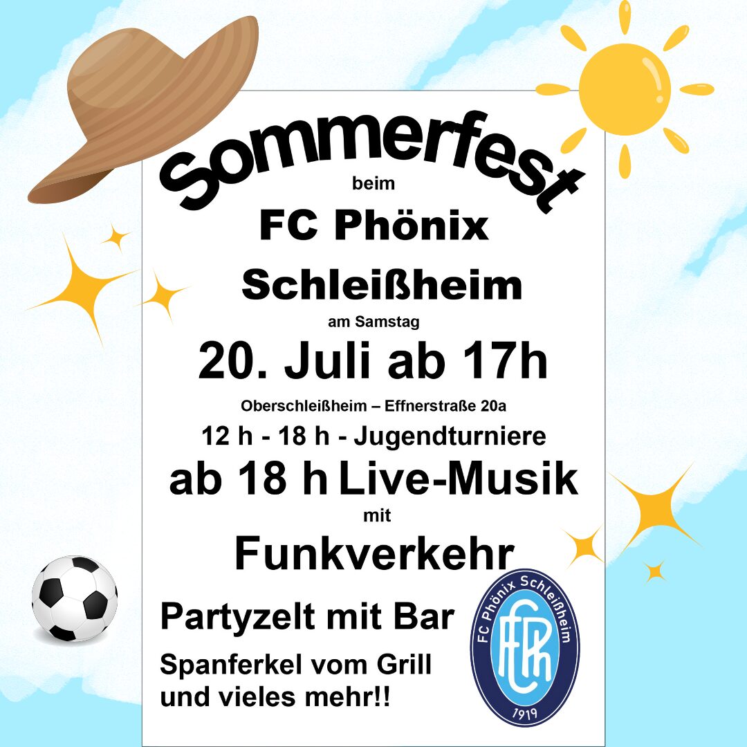 Sommerfest beim FC Phönix