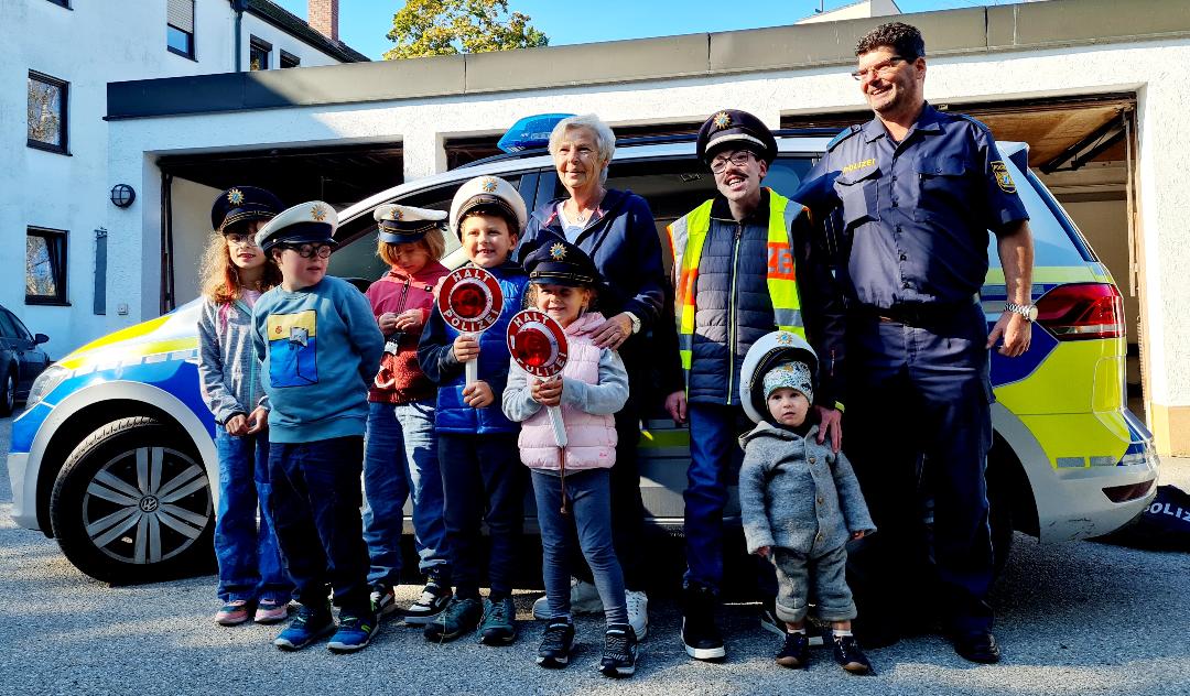 Besuch bei der Polizei in Ober­schleiß­heim