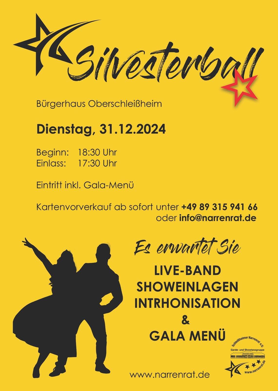 Silvesterball im Bürgersaal