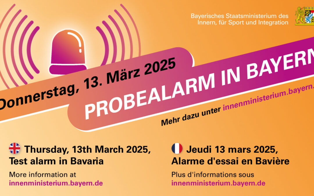 Landes­weiter Warntag am 13. März 2025