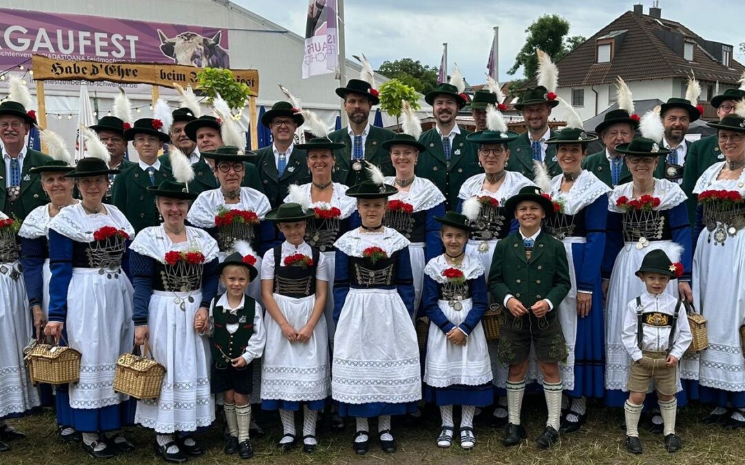 Die Birkenstoana beim Isargaufest in Feldmoching