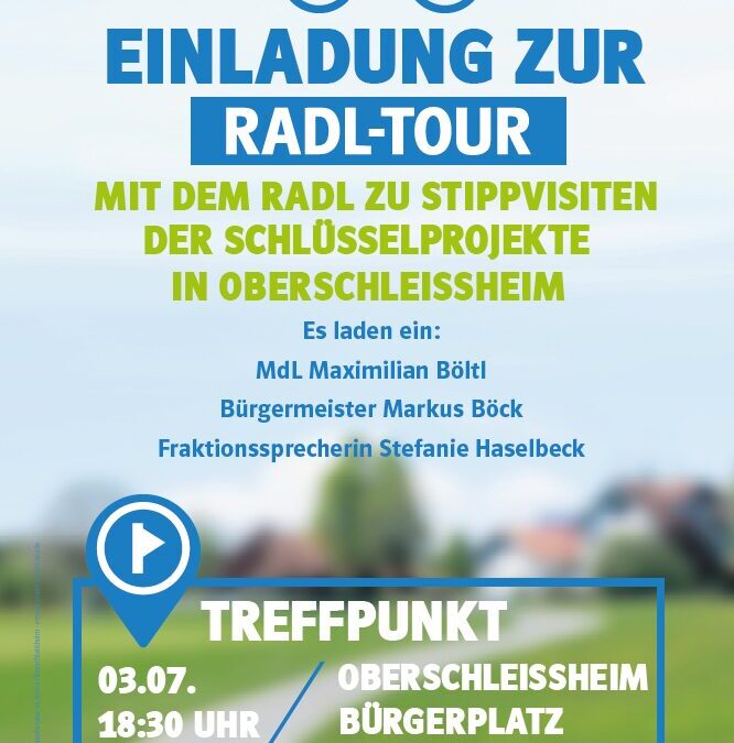 CSU Oberschleißheim lädt zu Stippvisiten bei Schlüsselbauprojekten ein