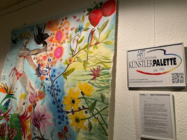 “Kunst im Licht”: Jahres­aus­stel­lung der Künst­ler­pa­lette ART im Bürger­zen­trum Ober­schleiß­heim