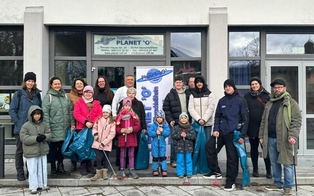 Erfolg­reiche Müll­sam­mel­ak­tion für Groß und Klein