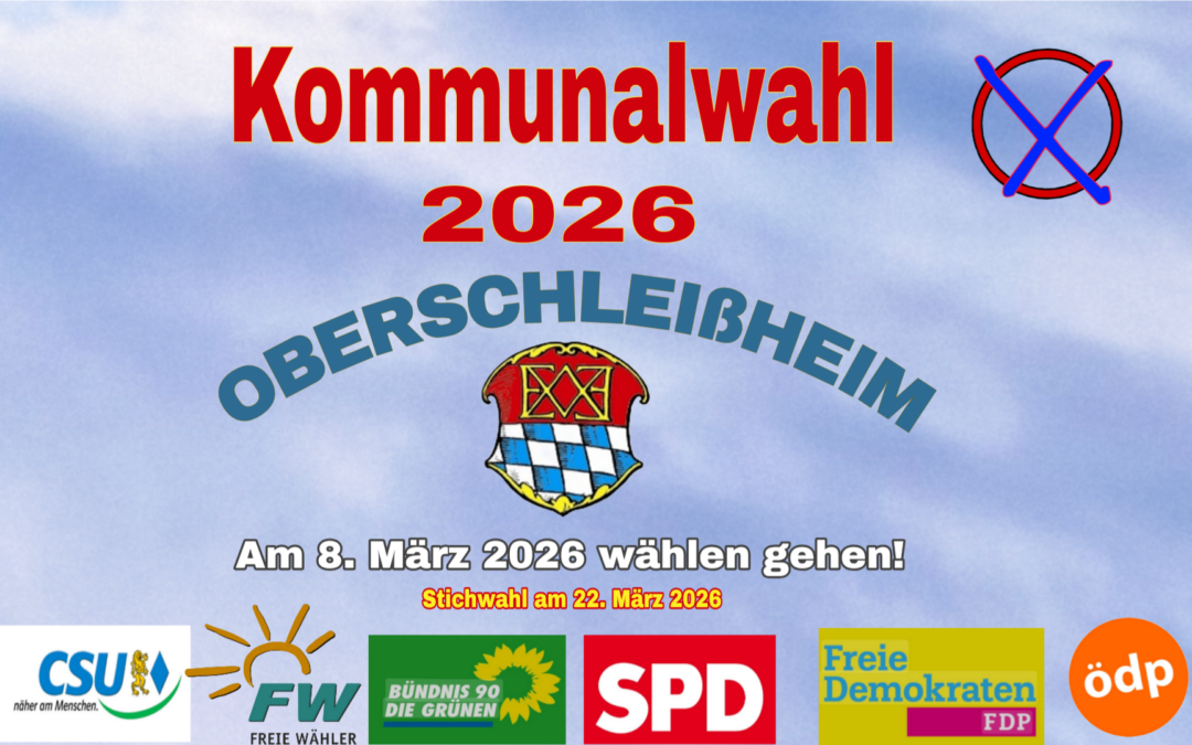 Kommu­nal­wahl 2026 in Ober­schleiß­heim: aus den Parteien