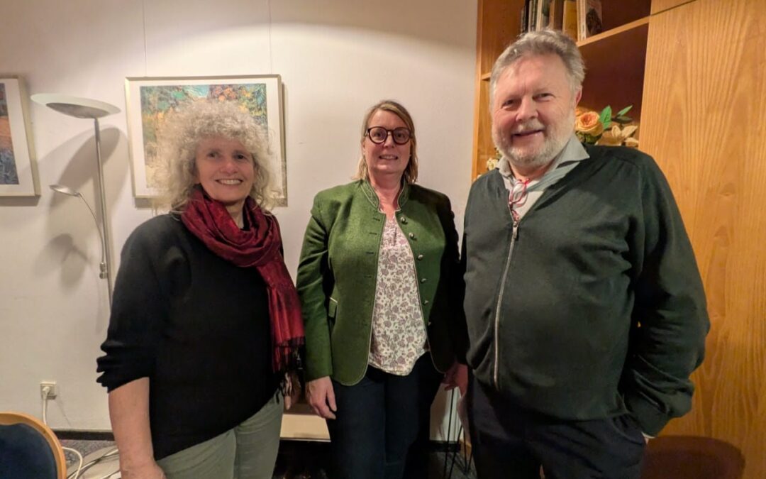 Großes Inter­esse an Diskus­sion zu kommu­nalen Finanzen mit MdLChris­tiane Feicht­meier