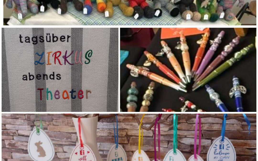 Hobby­künstler am Werk