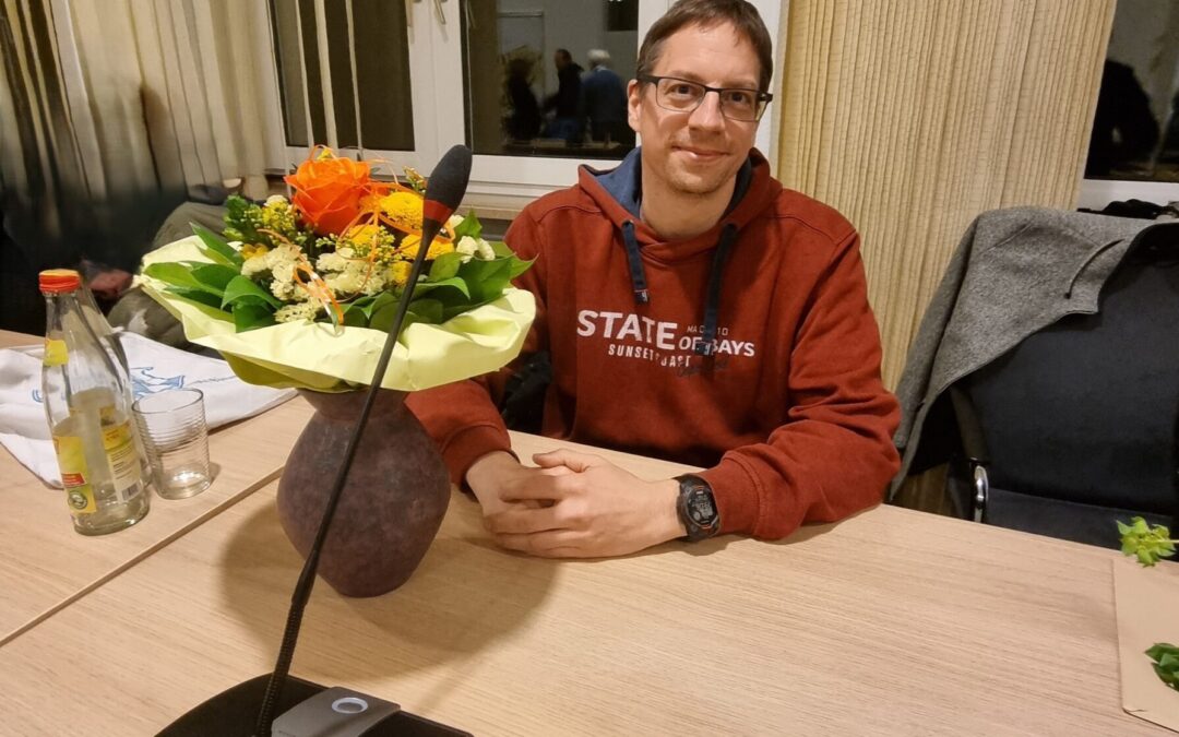 Die (vorerst) letzte Gemei­de­rats­sit­zung für Sebas­tian Riedel­bauch (ÖDP)