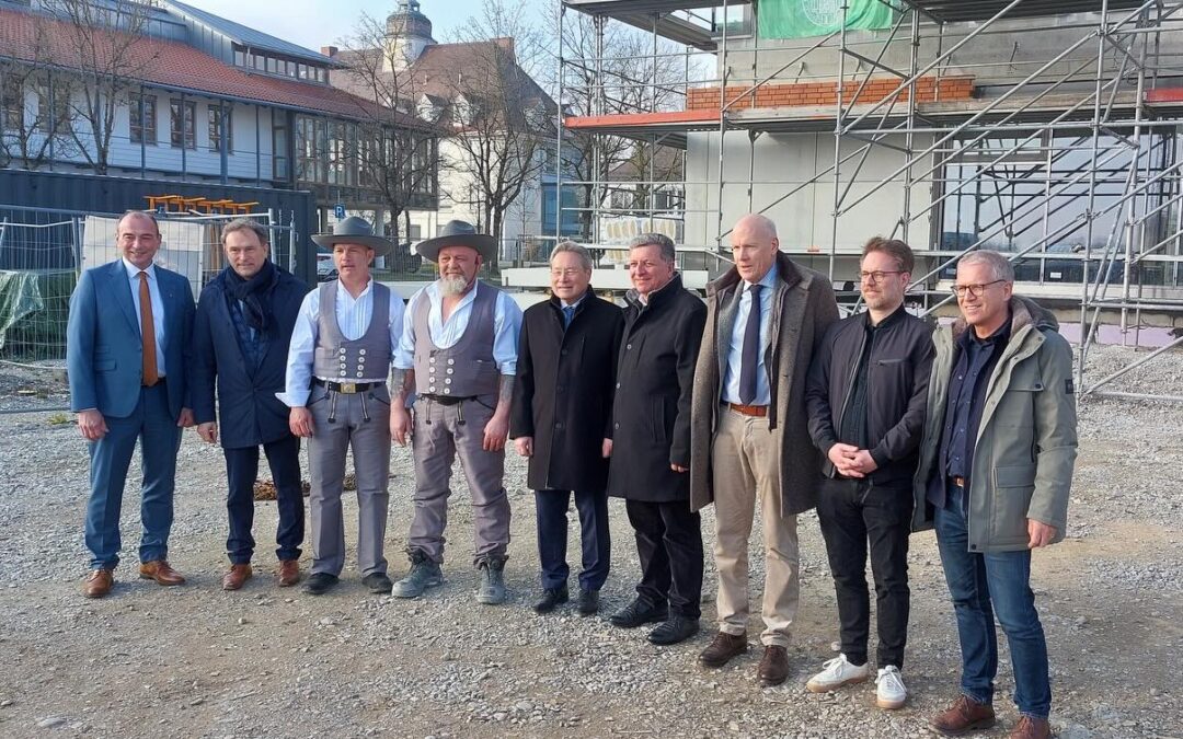 Platz für 100.000 Bücher — ein idealer Lernort für rund 2000 Studenten