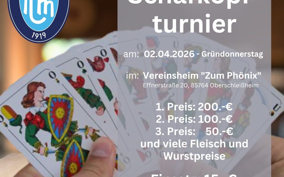 Schaf­kopf­tur­nier am Grün­don­nerstag