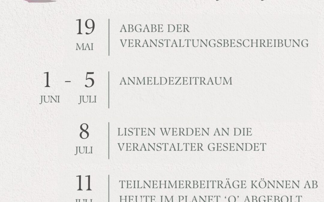 GEMEINDEFERIENPROGRAMM