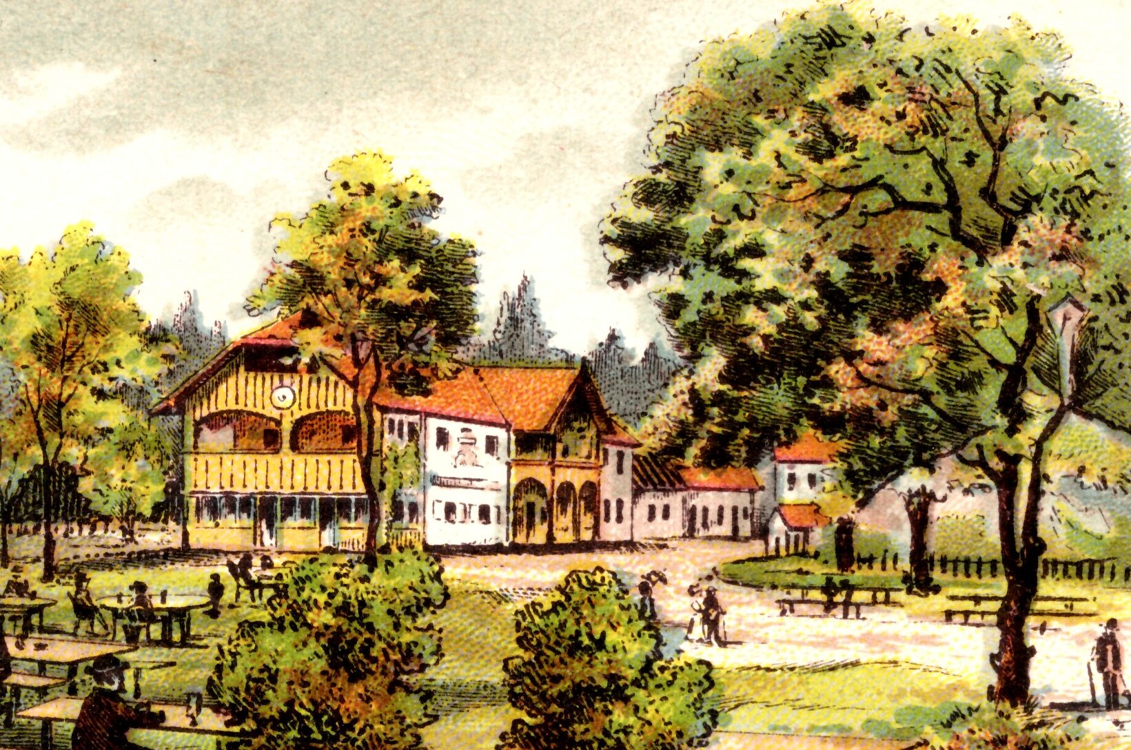 Bergl Postkarte 1898 Ausschnitt