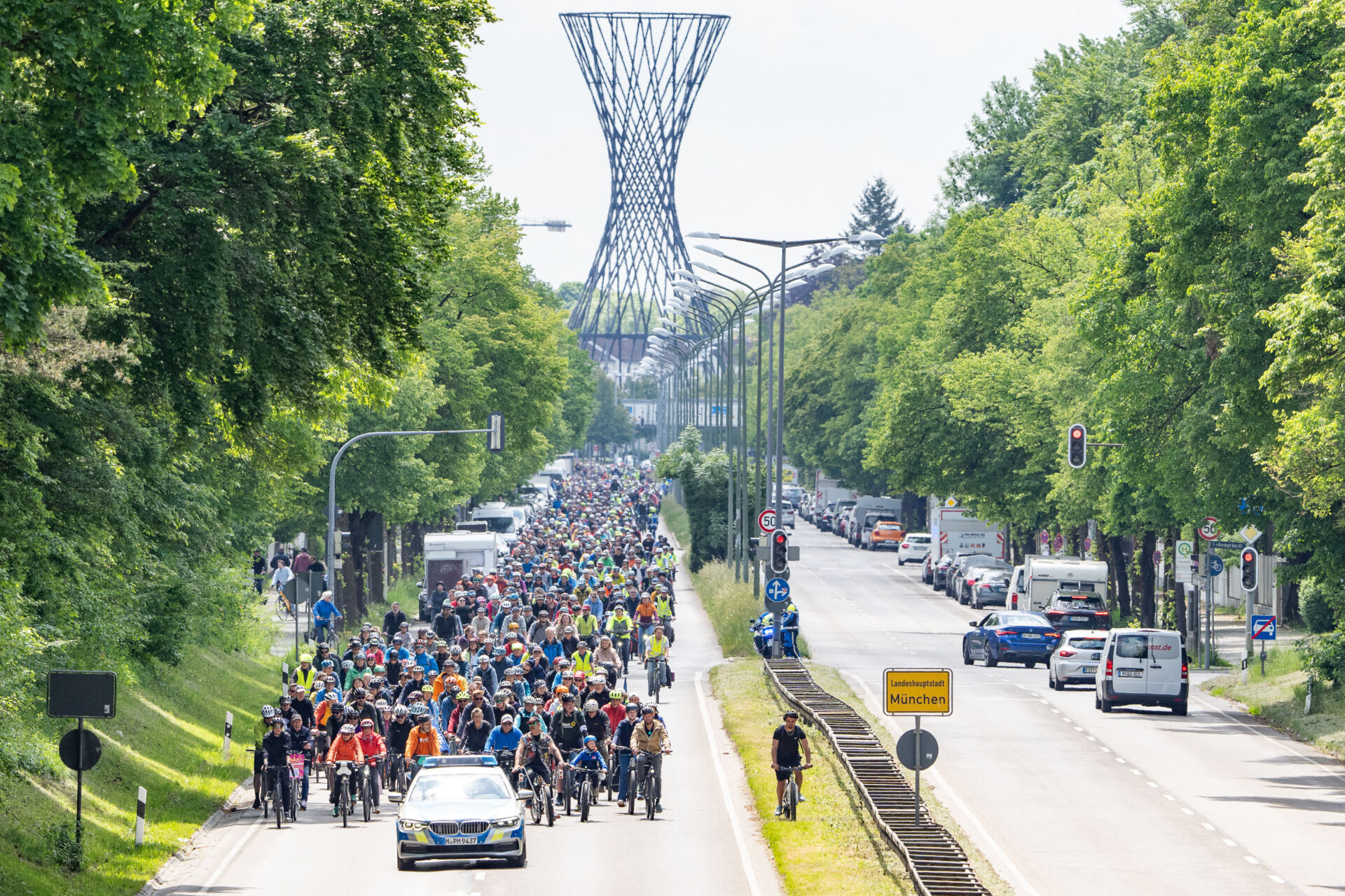 ADFC Sternfahrt, Effnerstraße, 18.05.25