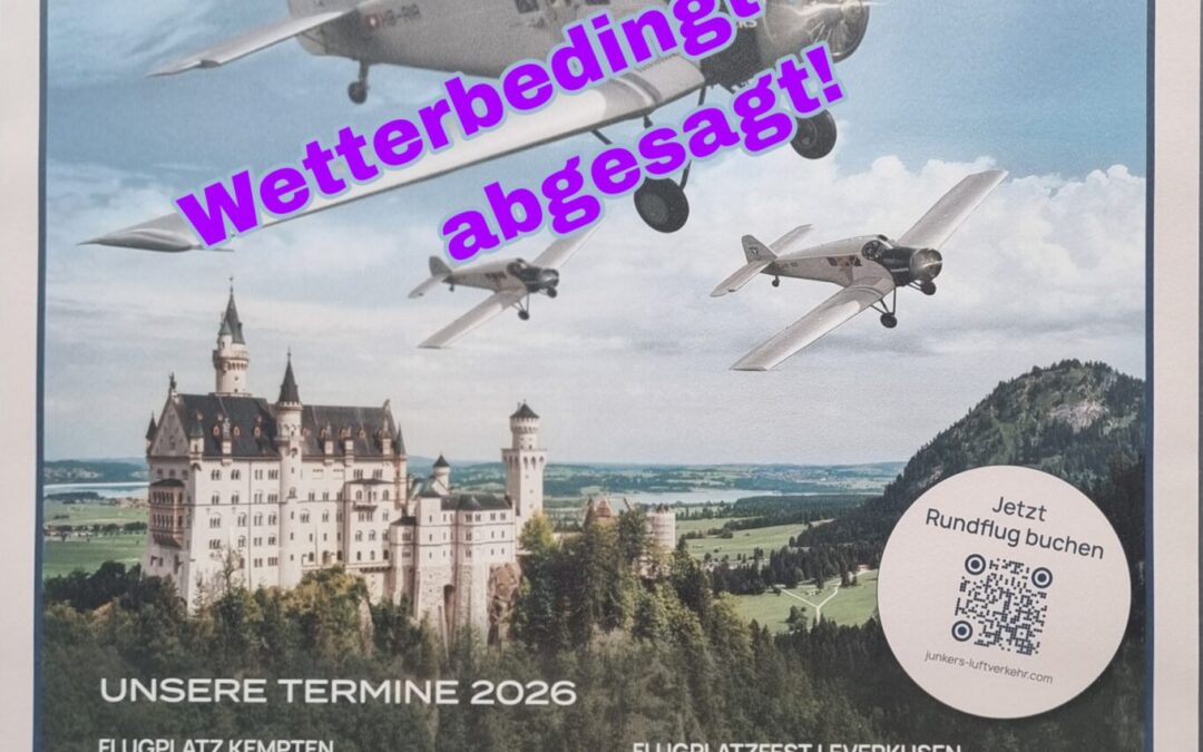 Flug­tage an der Flug­werft Schleiß­heim
