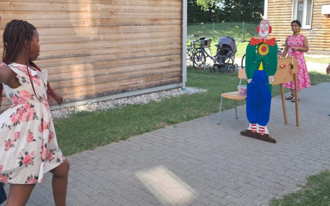 Helfer­kreis Asyl lud zum Kinder­som­mer­fest ein