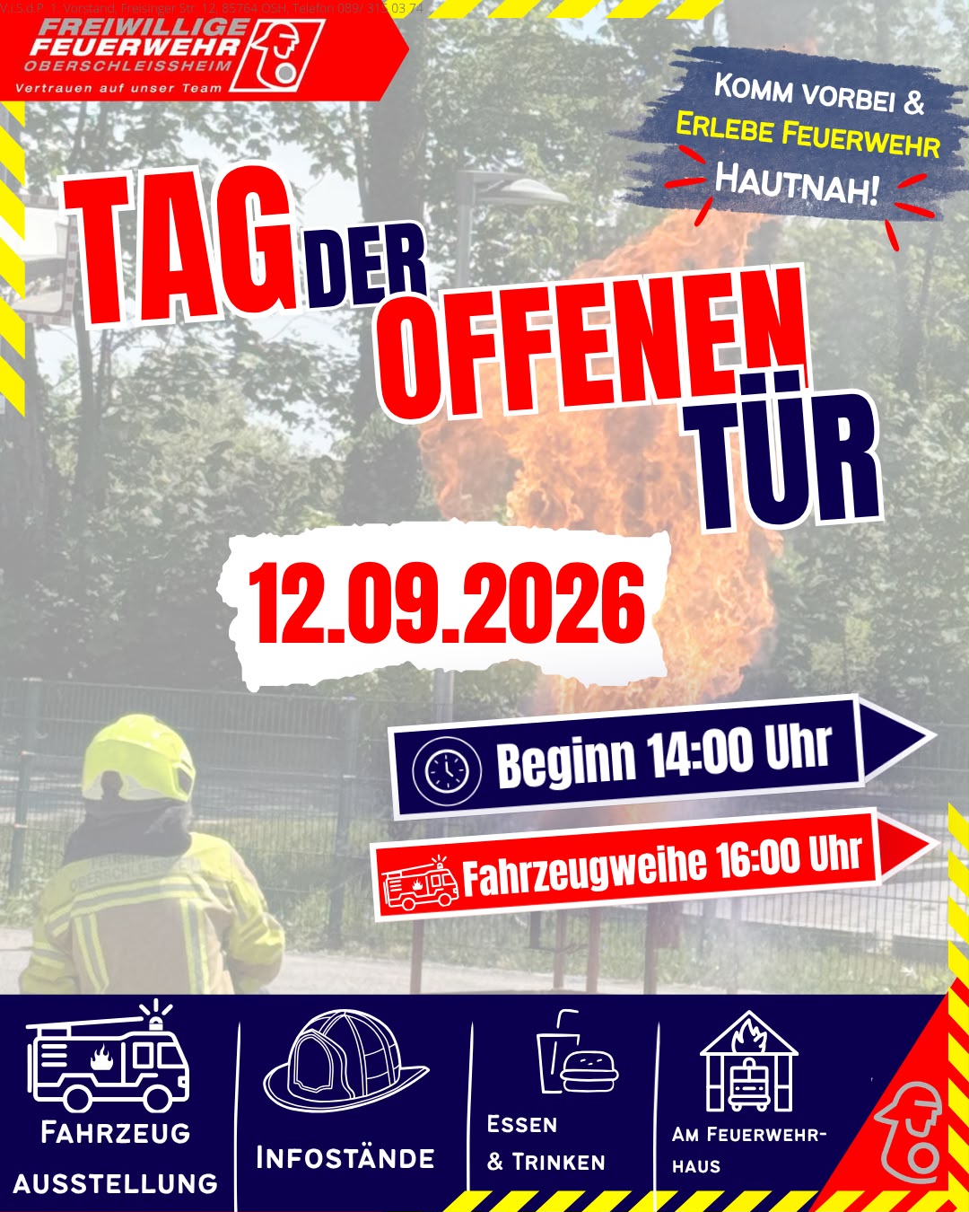 Tag der offenen Tür bei der Feuerwehr Oberschleißheim