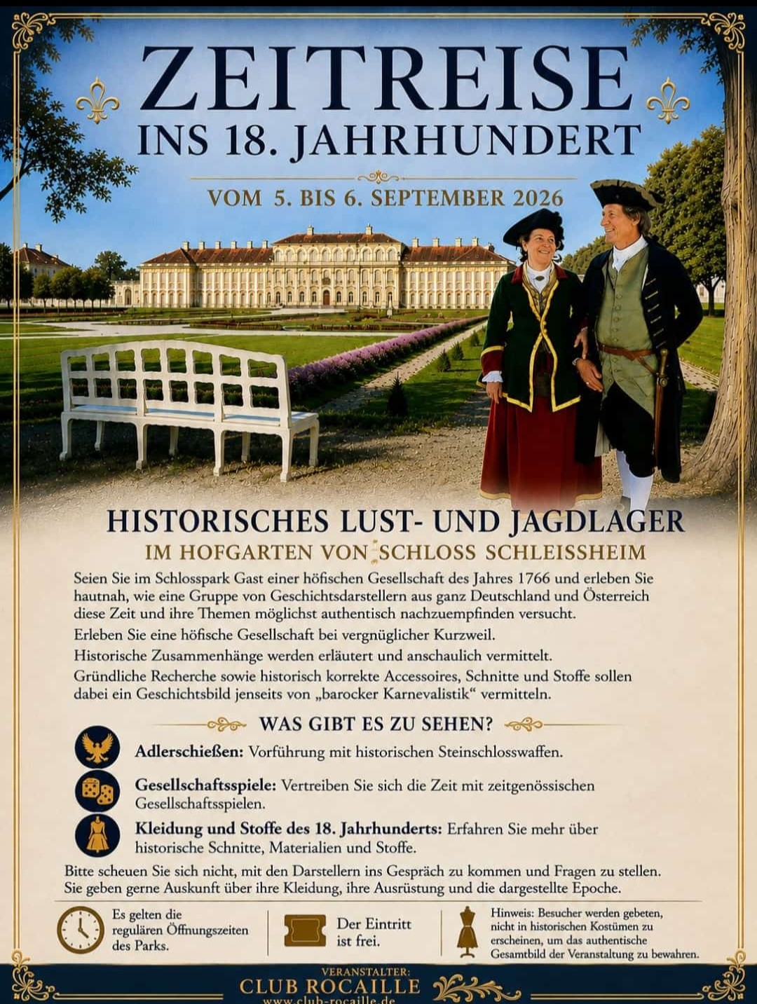 Schloss Schleißheim: Zeitreise ins 18. Jahrhundert