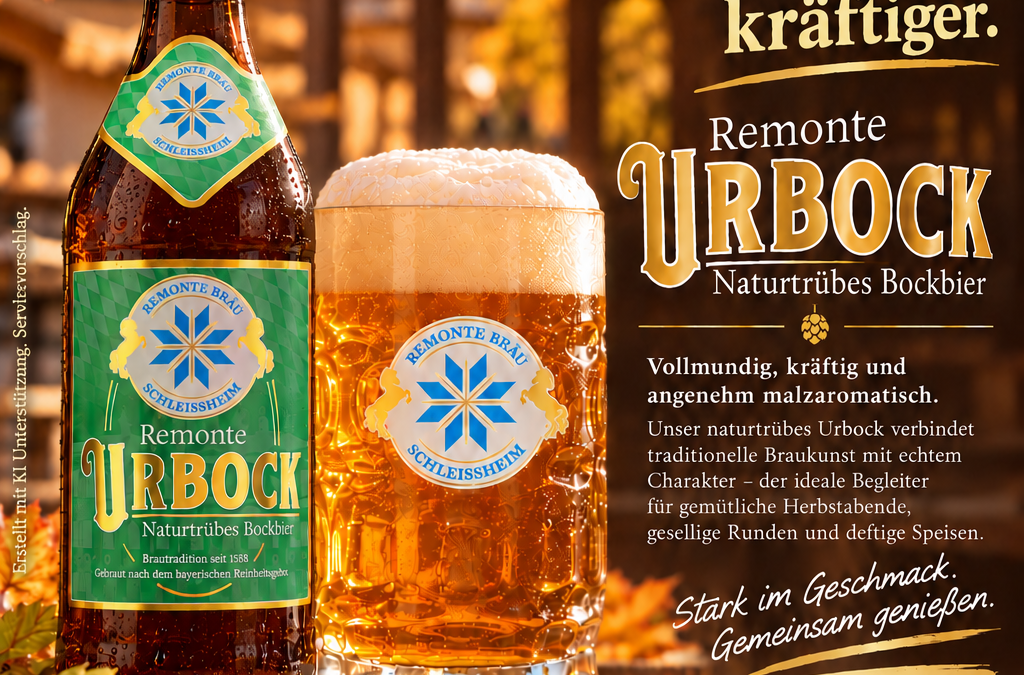 Remonte Bräu: Neue Impulse, bock­starke Pläne und Mitma­cher gesucht!
