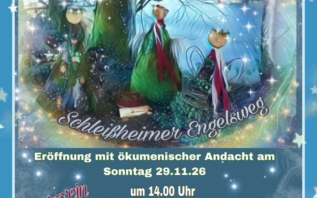 Zum fünften Mal: der Engelsweg in der Klein­gar­ten­an­lage Ober­schleiß­heim